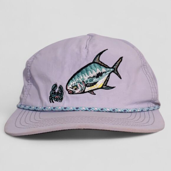 Bajio Permit Performance Snapback Hat Rope Detail Embroidery By Casey Anderson - Picture 3 of 8